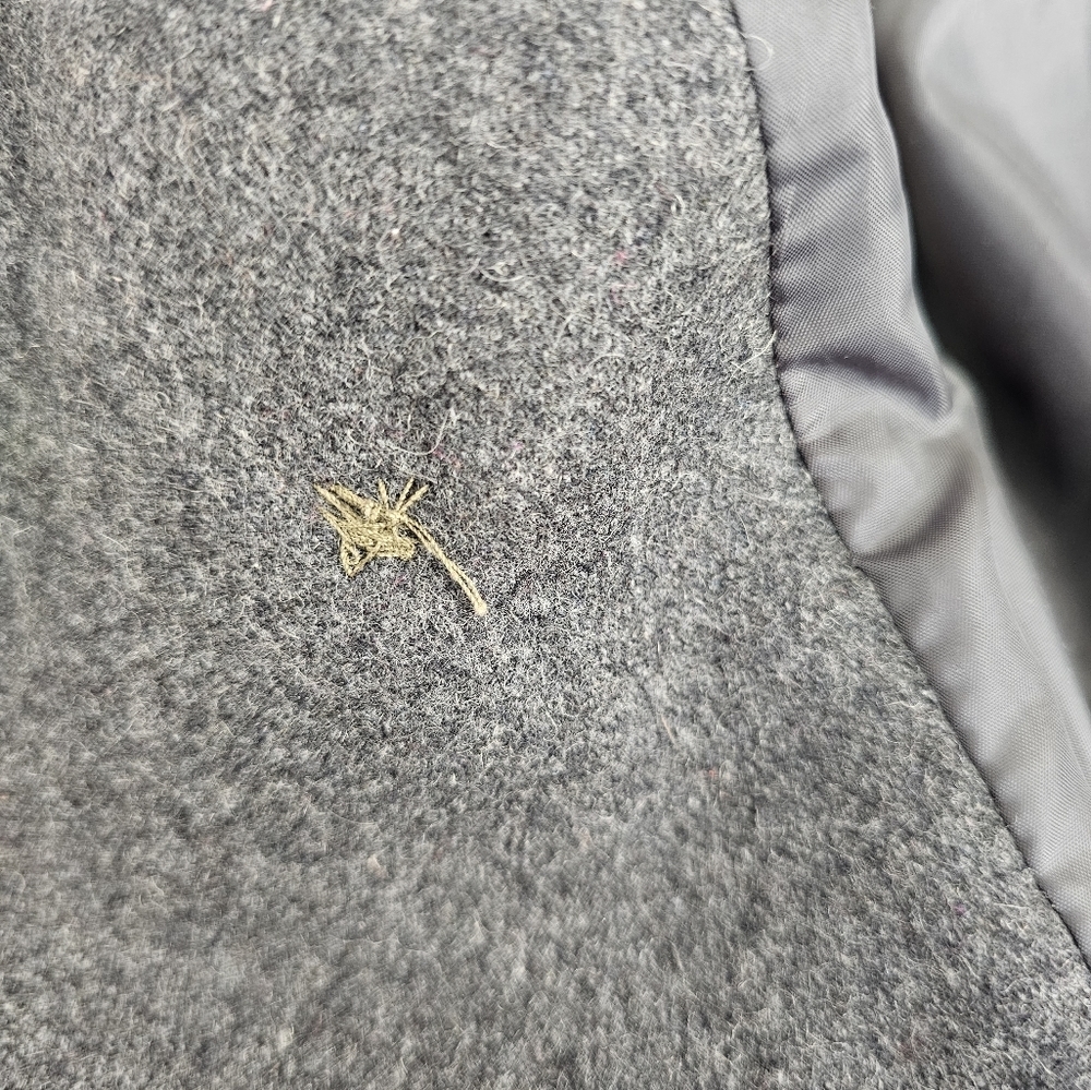 Nine West Grey Wool Blend Jacket. Size 6 - image 8